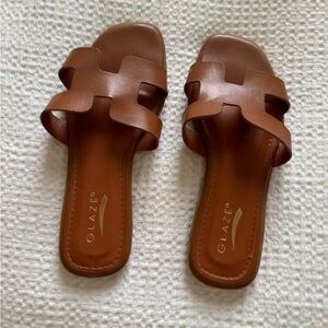 Classic brown sandals